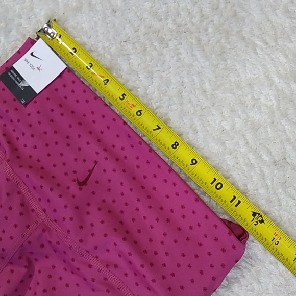 New Nike Yoga Training Pants Medium High Rise 7/8 Length - Picture 13 of 15